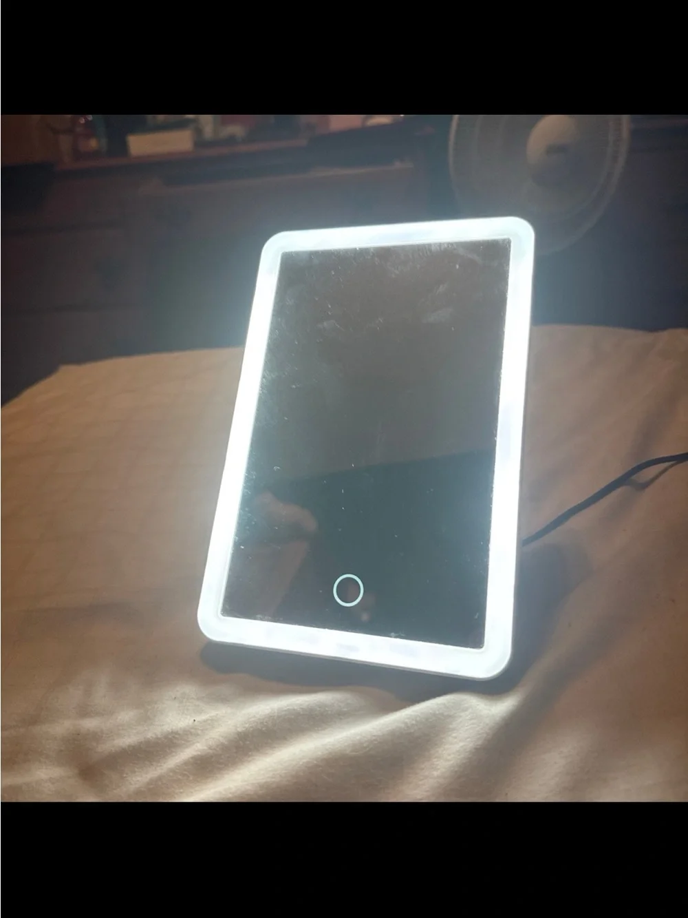 iHome LED Vanity Makeup Mirror Bluetooth Speaker Portable